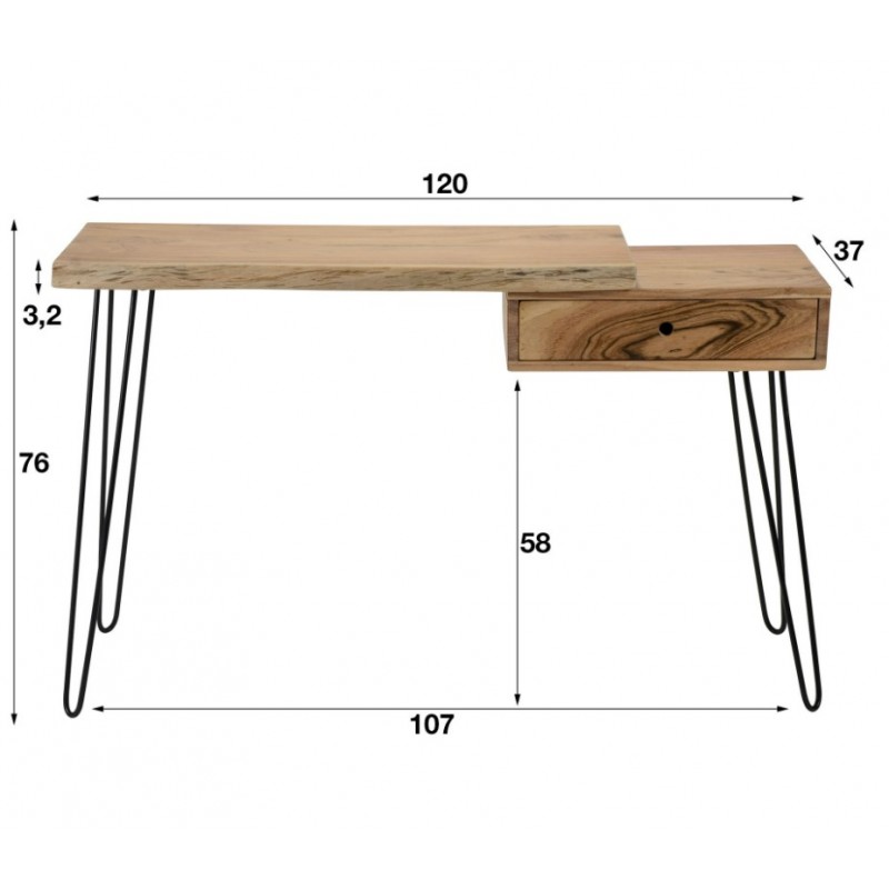 ZI Dressing table edge